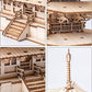 Le Temple de Shitennoji - Maquettes en bois™