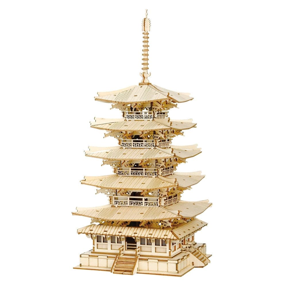 Le Temple de Shitennoji - Maquettes en bois™